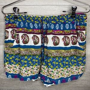 American Eagle Outfitters Shirred Waist Shorts